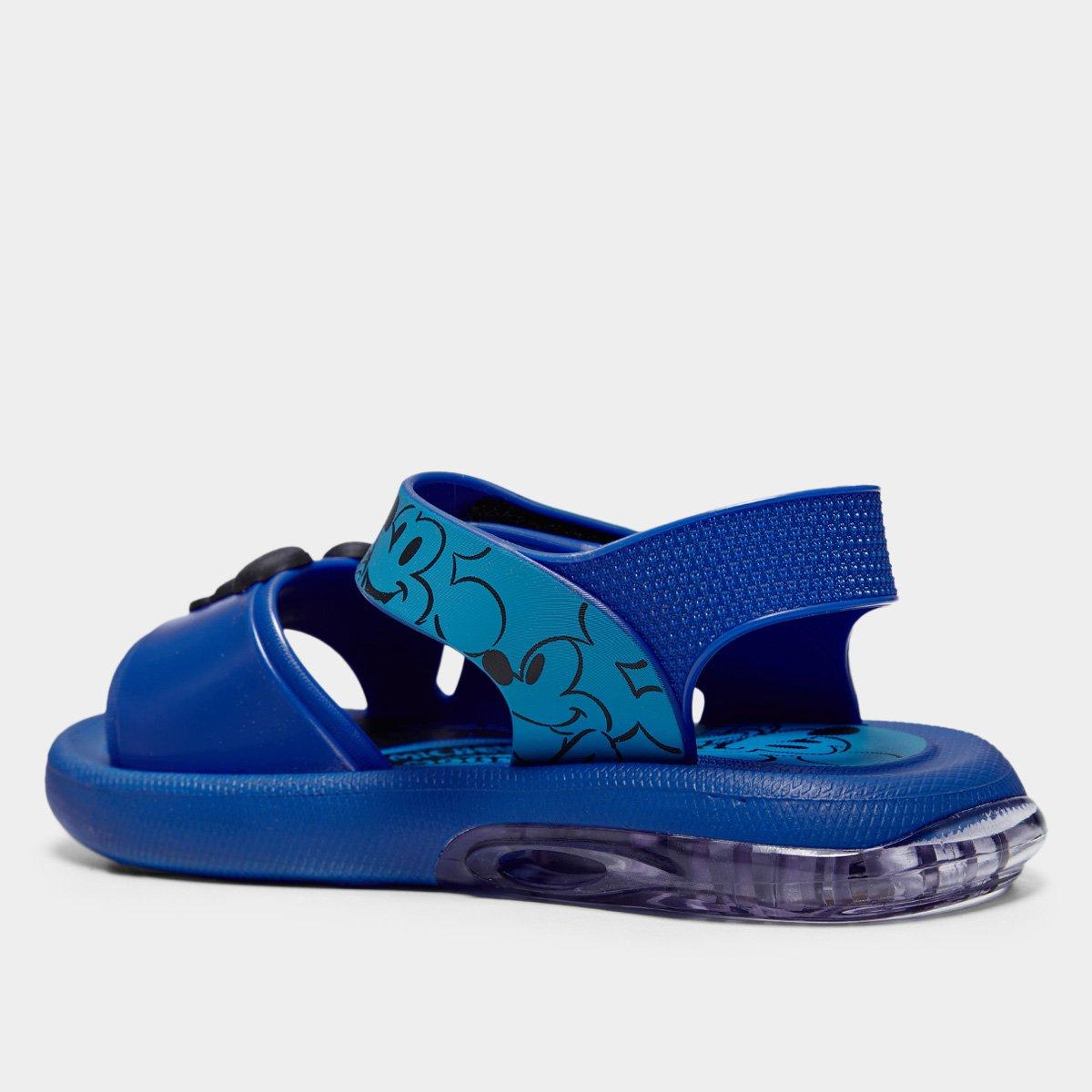 Sandália Infantil Grendene Kids Disney Com Led Menino - 4
