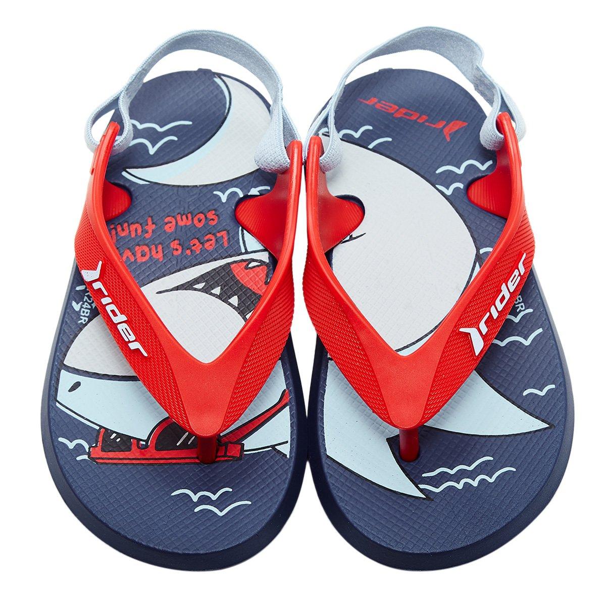 Chinelo Infantil Grendene Rider R1 III Menino - 1