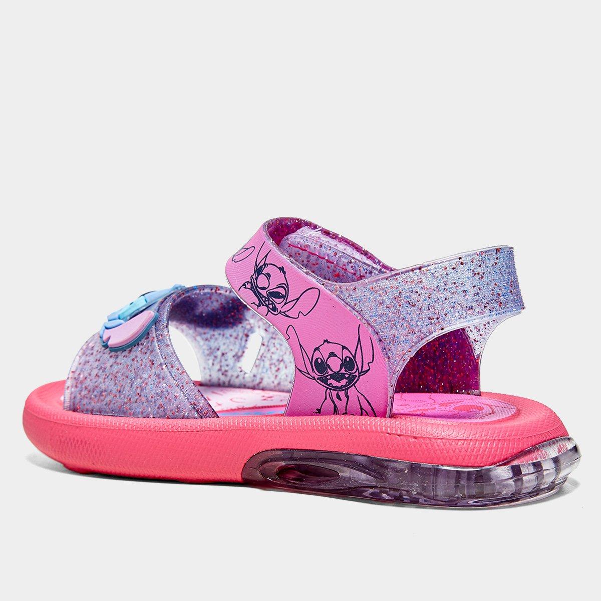 Sandália Infantil Grendene Kids Disney Led Menina - 4