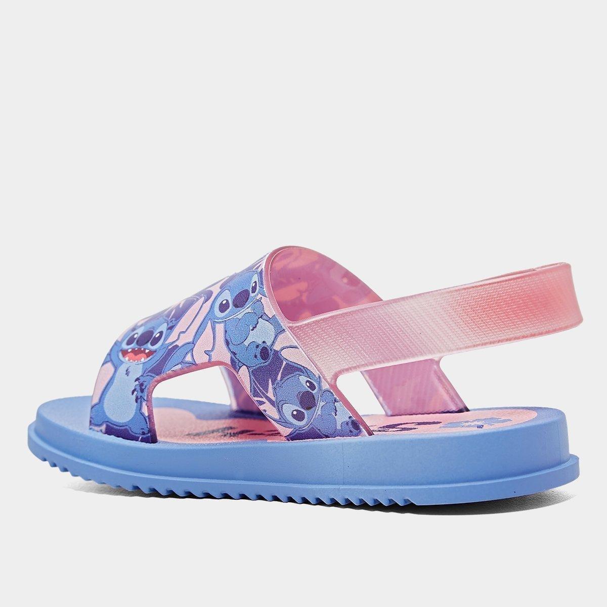 Sandália Bebê Grendene Stitch Hora Do Lanche Menina - 4