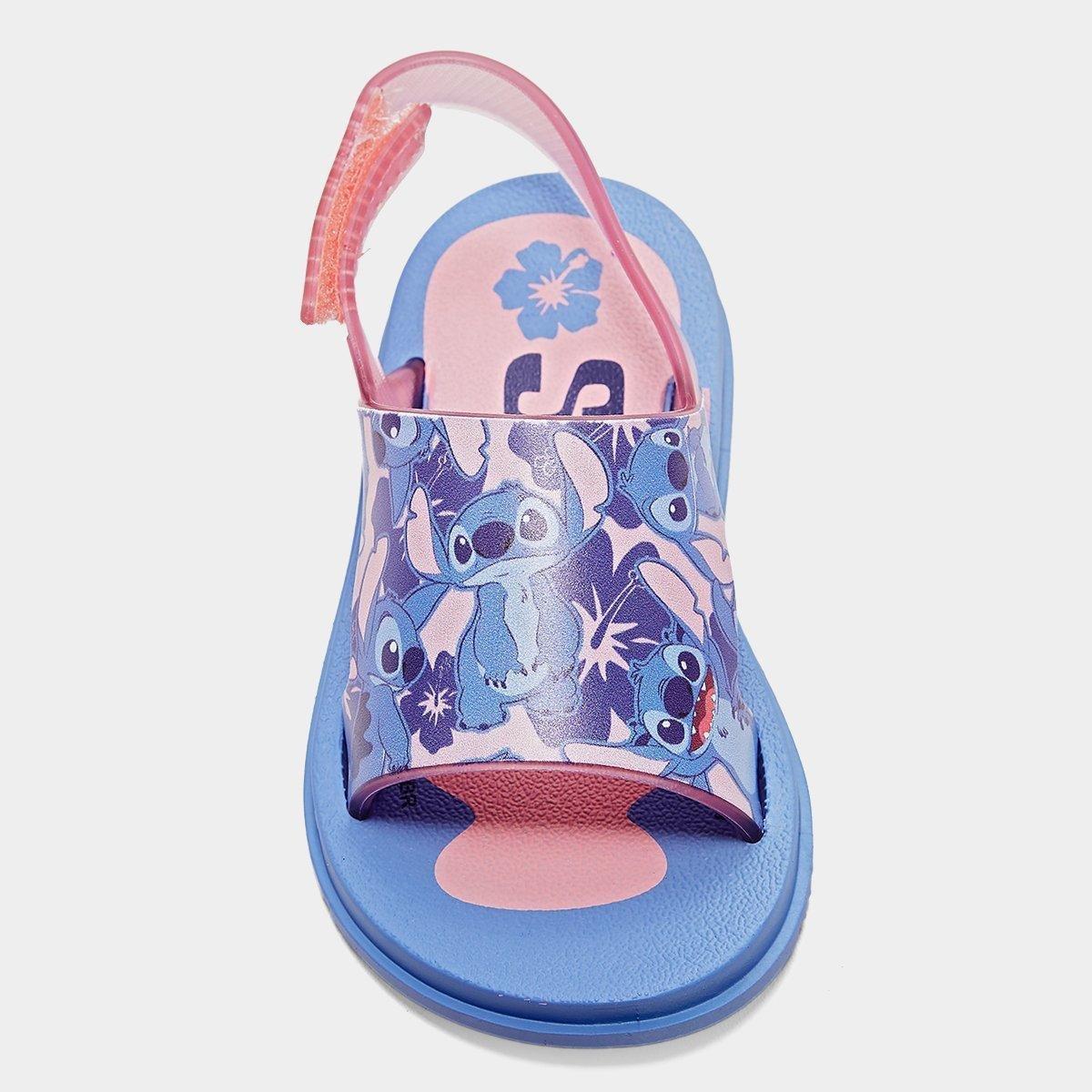 Sandália Bebê Grendene Stitch Hora Do Lanche Menina - 5