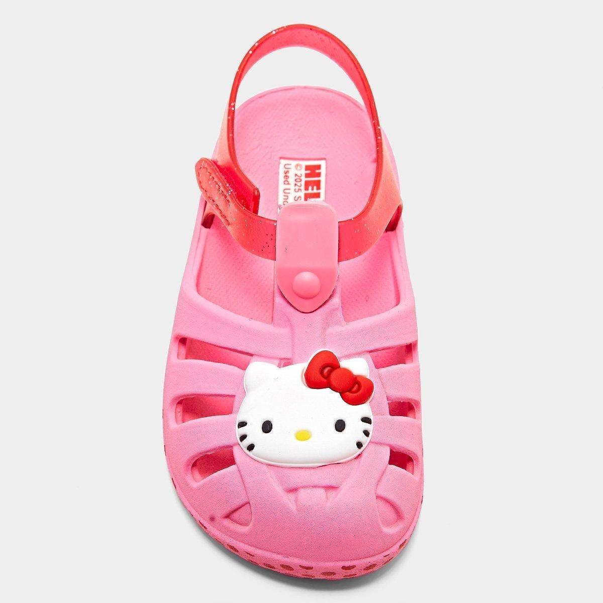 Sanália Infantil Grendene Hello Kitty Cute Menina - 4