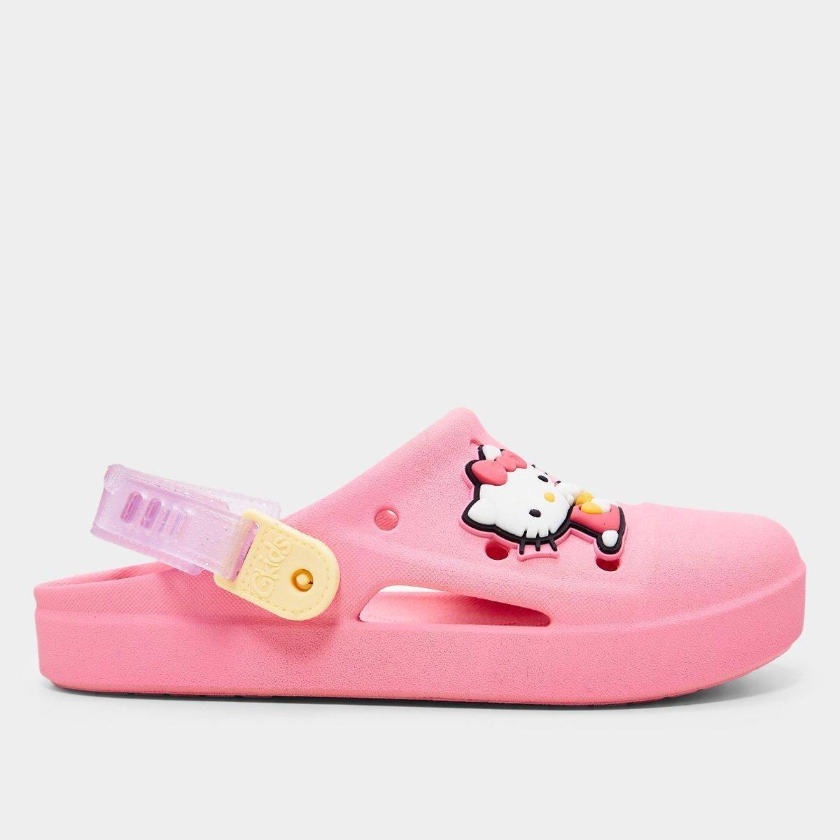 Babuche Infantil Grendene Hello Kitty Fun Menina - 1