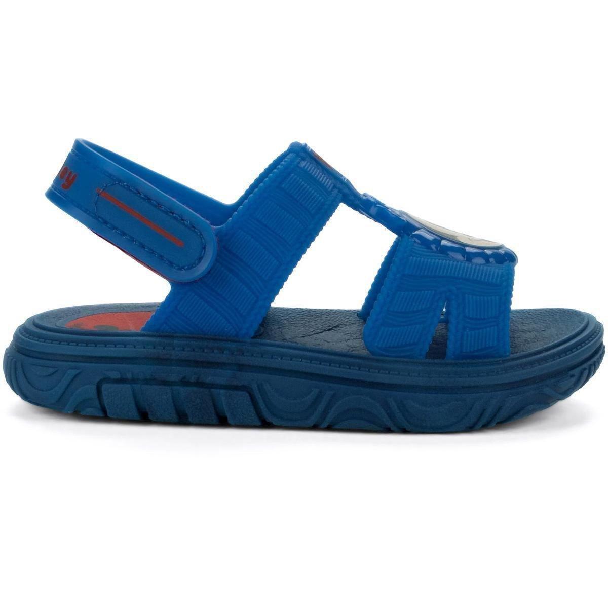 Sandália Bebê Grendene Disney Puff Bag Menino - 2