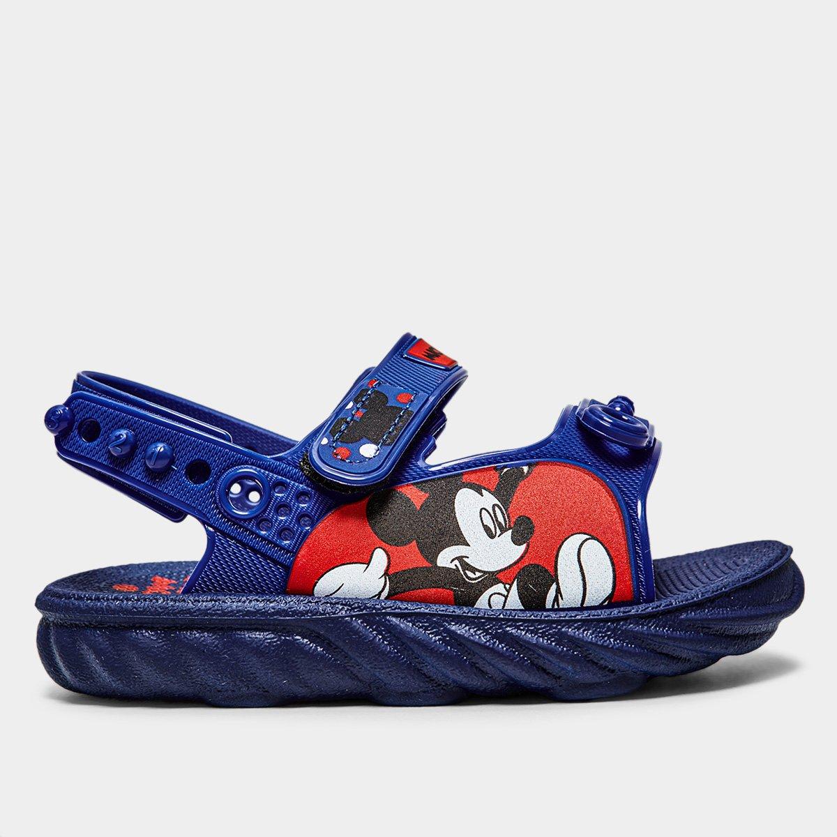 Sandália Bebê Grendene Disney Mickey Masculina - 1
