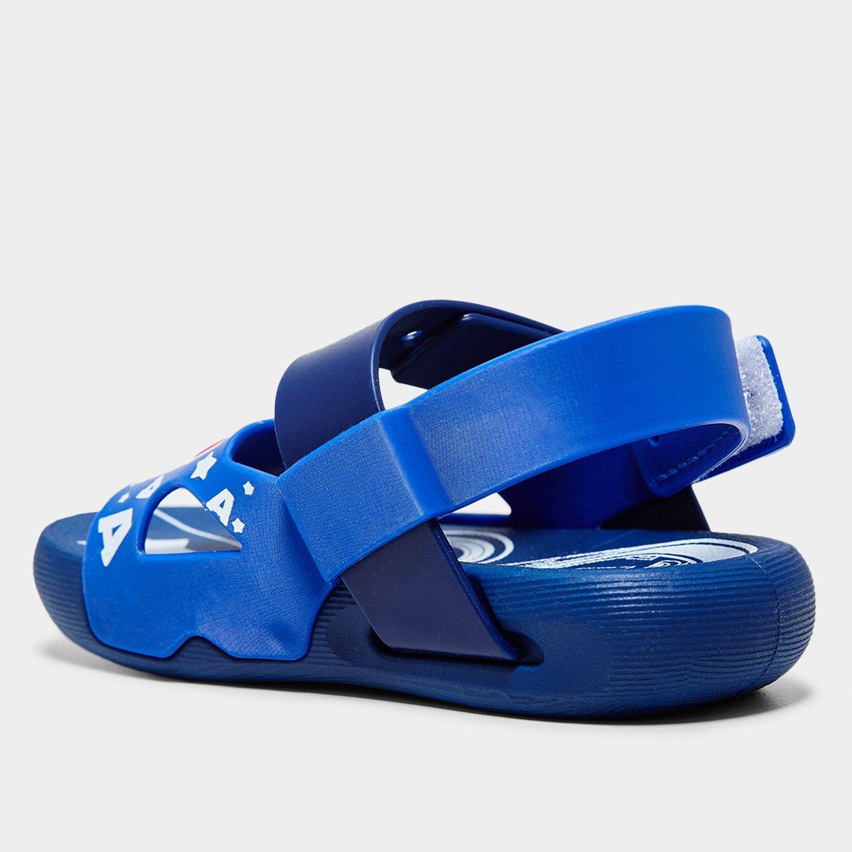 Sandália Bebê Grendene Marvel United Menino - 4