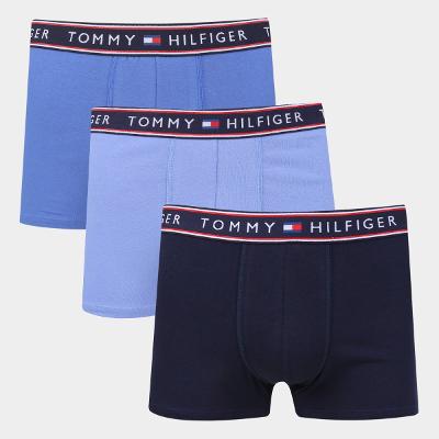 Kit Cueca Boxer Tommy Hilfiger Stretch Trunk Selling 3 Peças