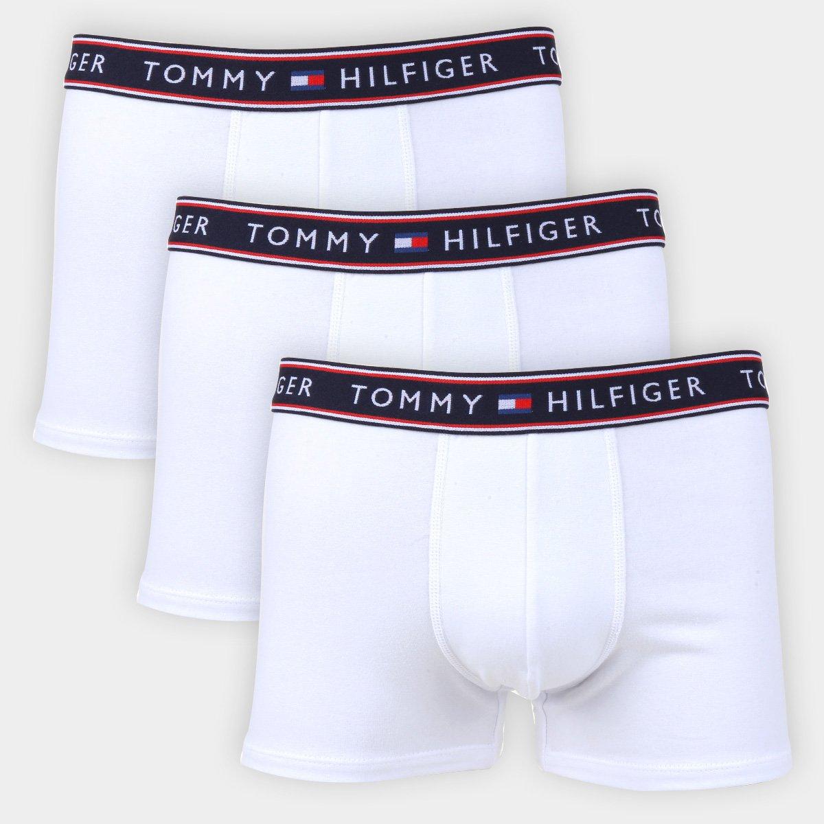 Kit Cueca Boxer Tommy Hilfiger Stretch Trunk Selling 3 Peças - 1