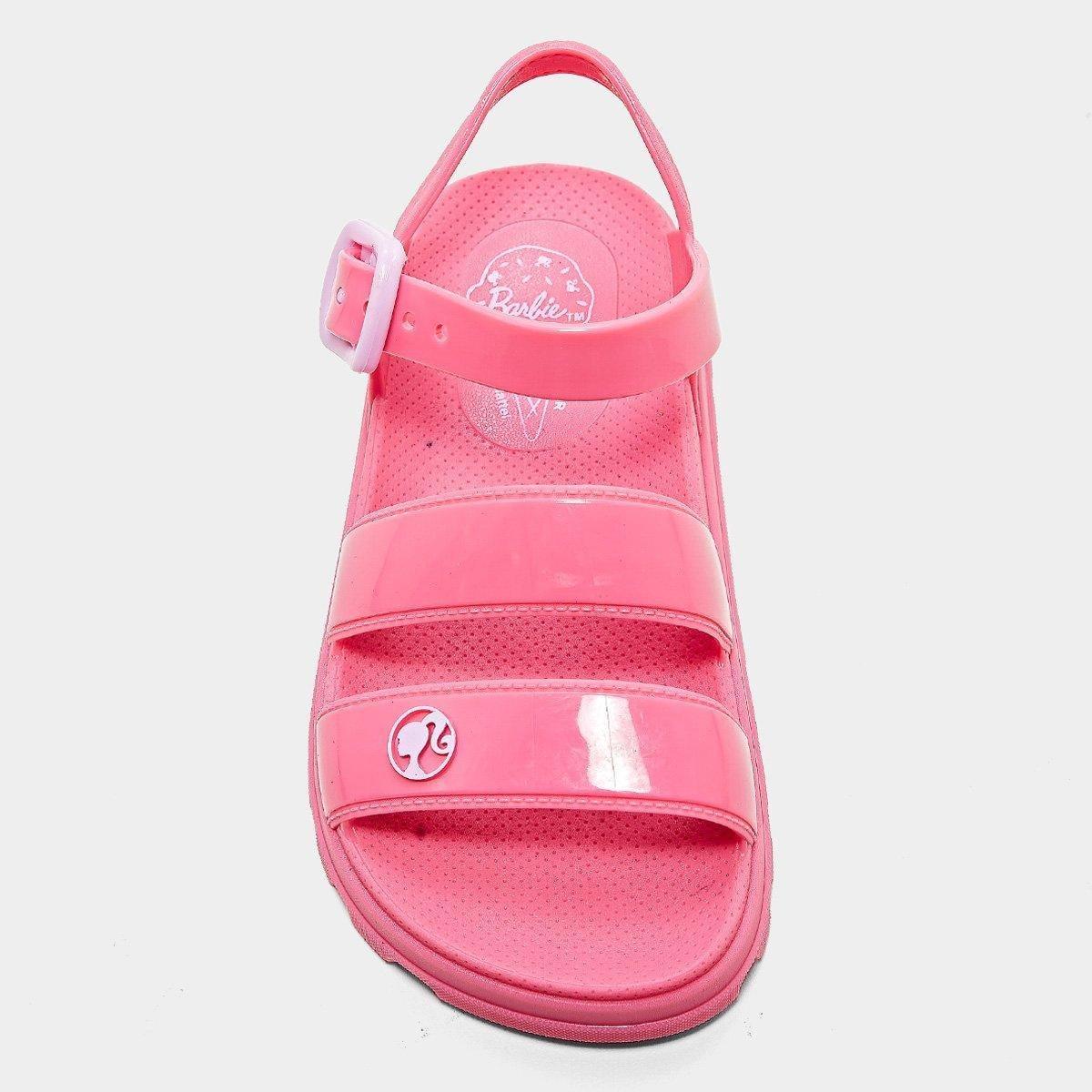 Sandália Infantil Grendene Barbie Com Sorveteria Menina - 5