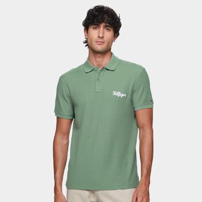 Camisa Polo Tommy Hilfiger Graphic Masculina