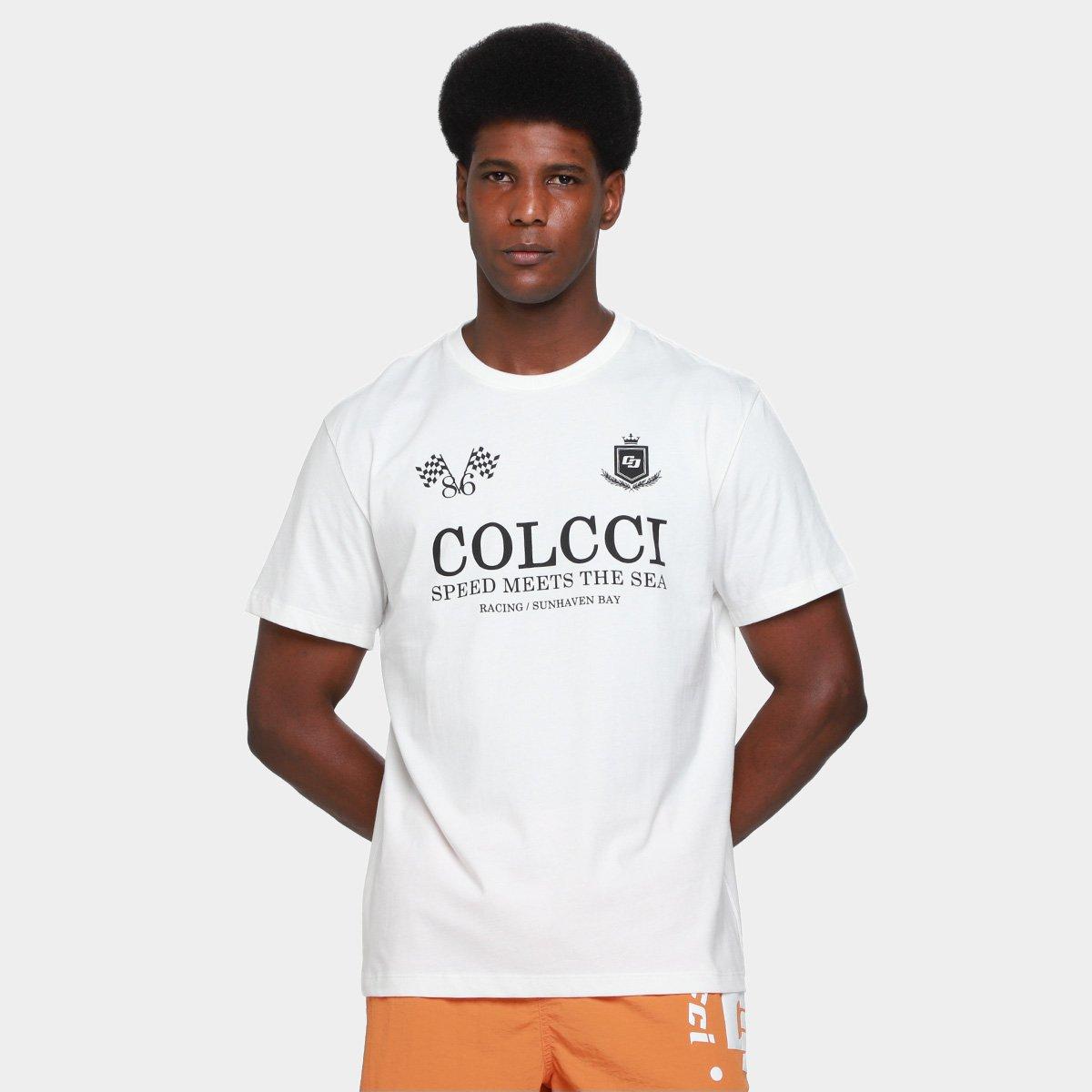 Camiseta Colcci Estampada  Masculina - 1