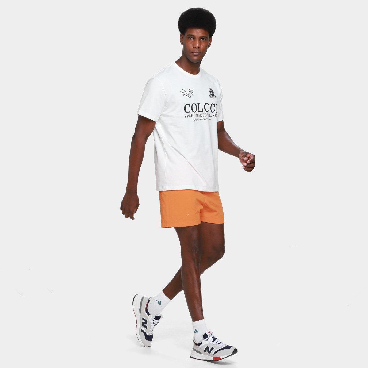 Camiseta Colcci Estampada  Masculina - 4