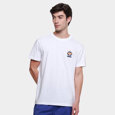 Camiseta Osklen Vintage Tridente Oceans Masculino