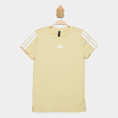 Camiseta Infantil Adidas 3 Stripes Menina