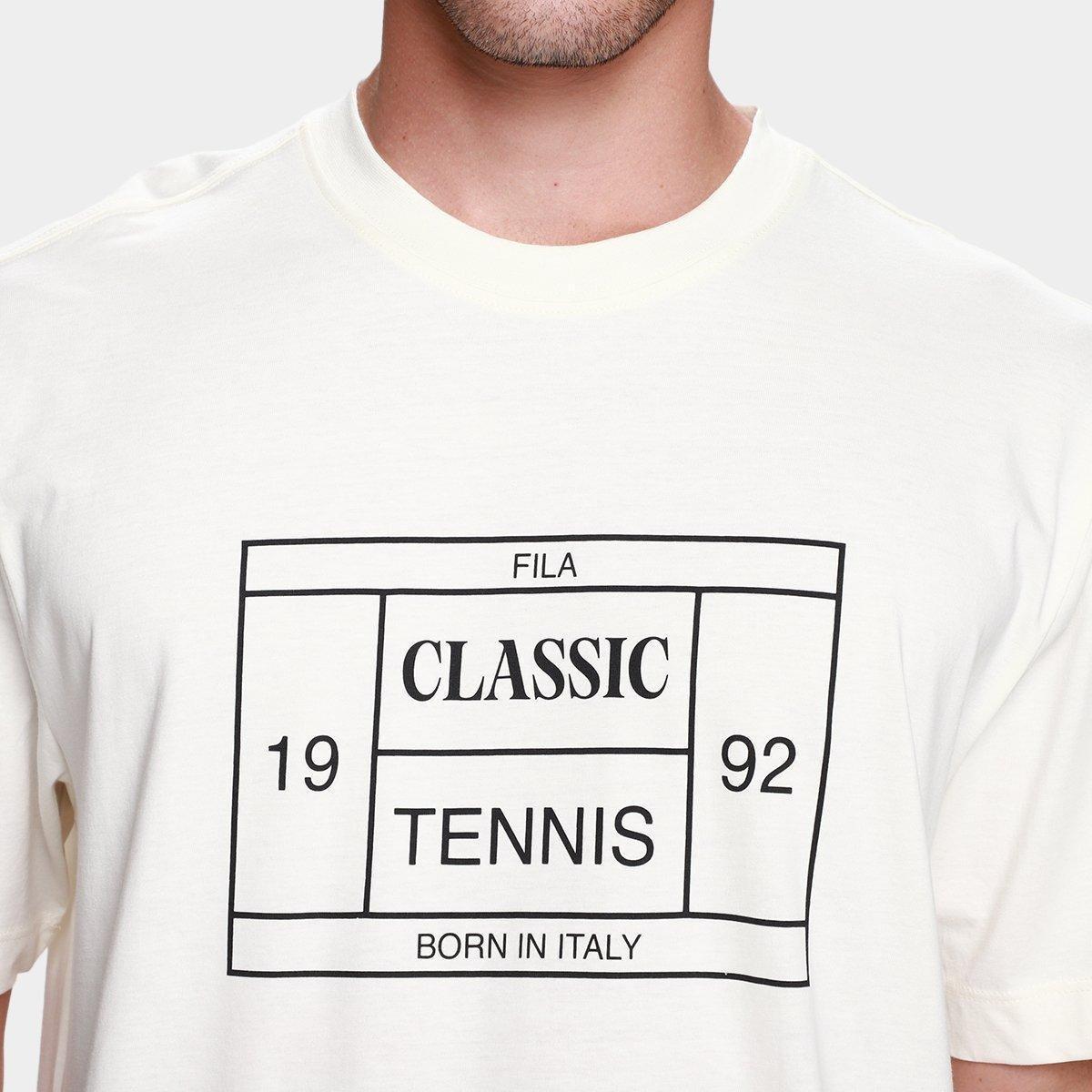 Camiseta Fila Comfort Tennis Union Classics Masculina - 3