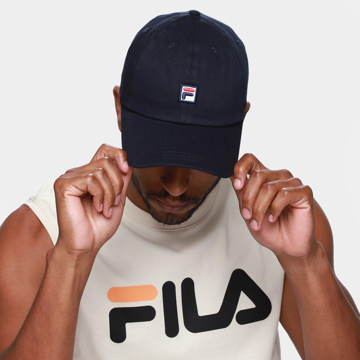 Boné Aba Curva Fila F-Box - 2