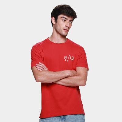 Camiseta Slim Osklen Vintage Kite Icons Masculina