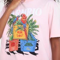 Camiseta Farm Media Engradados Farm Rio Feminina - 3