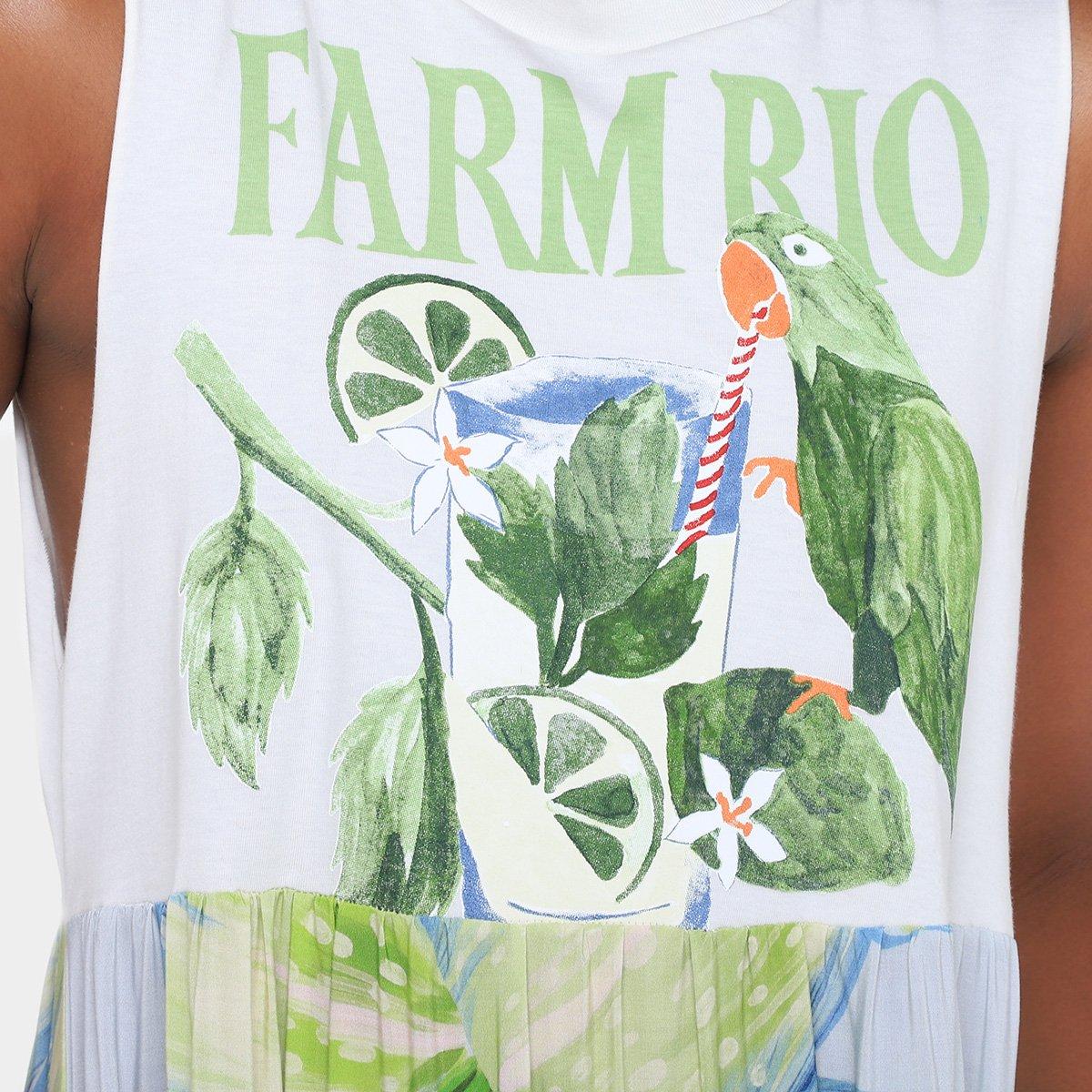 Vestido Farm Midi Mojito Farm Rio - 3