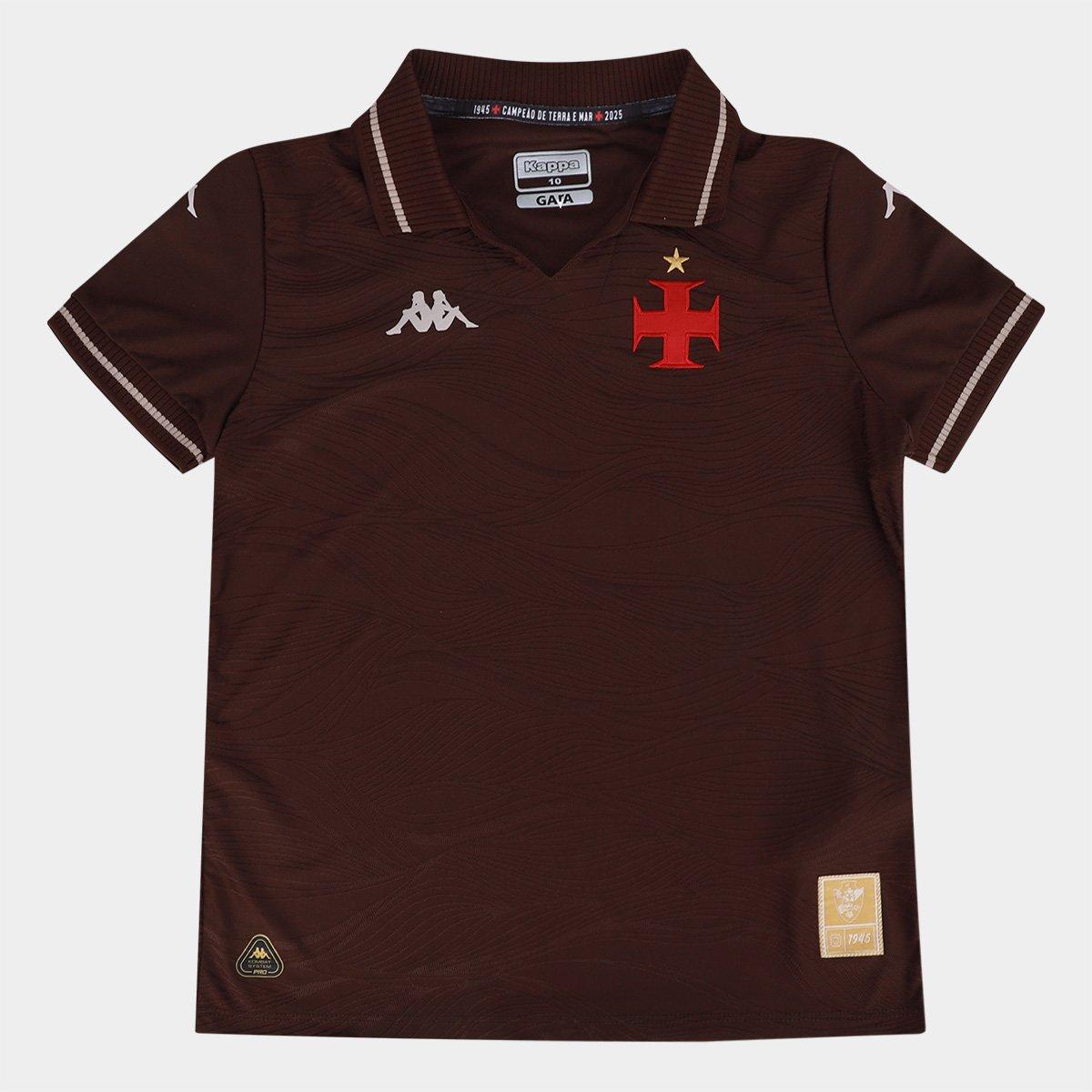 Camisa Vasco Infantil III 25/26 s/n Jogador Kappa - 1