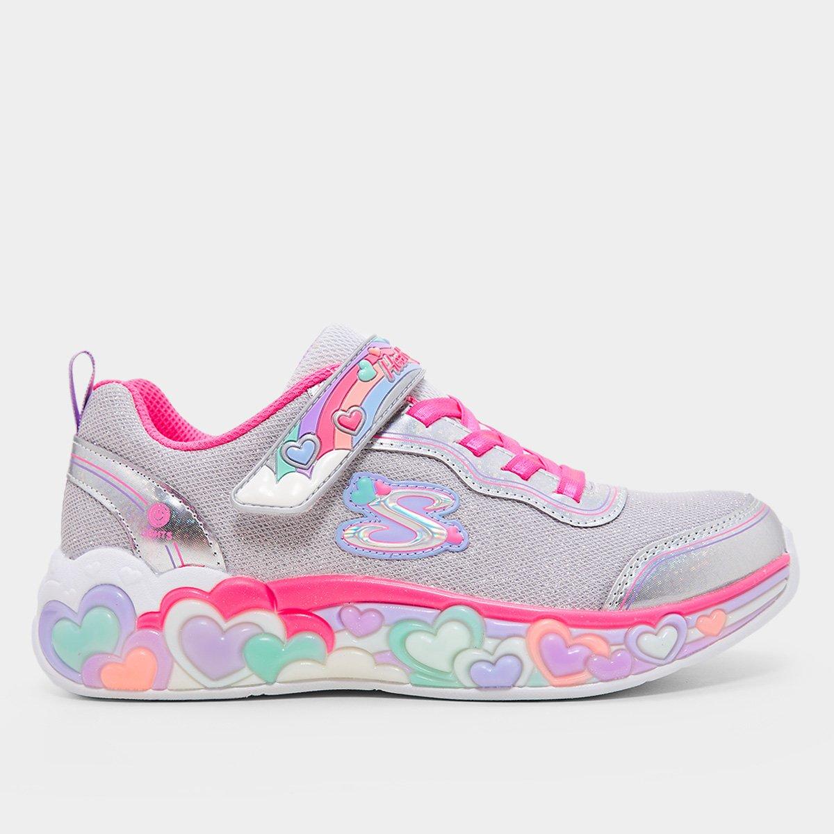 Tênis Infantil Skechers S Lights-Eternal Heart Lights Menina - 2