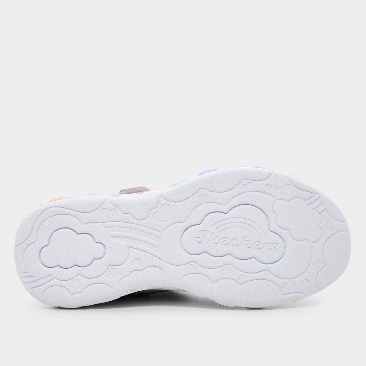 Tênis Infantil Skechers S Lights-Eternal Heart Lights Menina - 6