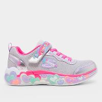 Tênis Infantil Skechers S Lights-Eternal Heart Lights Menina - 2