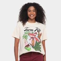 Camiseta Farm Media Mangara Farm Rio Feminina - 1