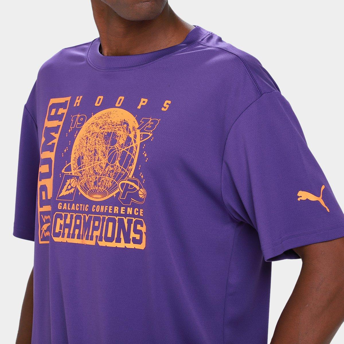 Camiseta Puma Hoopstel 1 Masculina - 3