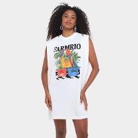 Vestido Farm Curto Engradados Farm Rio - 1