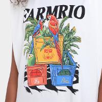 Vestido Farm Curto Engradados Farm Rio - 3