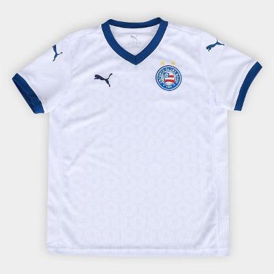 Camisa Infantil Bahia I 25/26 s/n Torcedor Puma