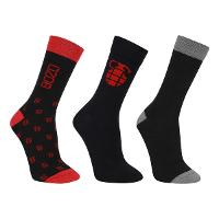 Kit Meia NerdStore - Ozob - Jovem Nerd - Cano longo - 3 pares - 1