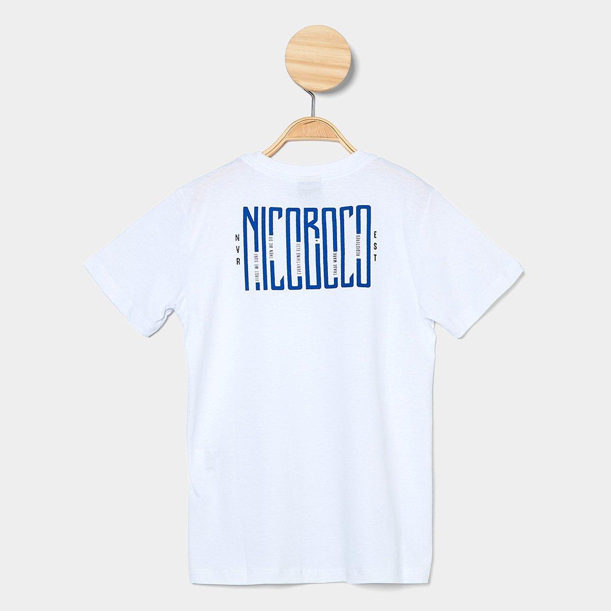 Camiseta infantil Nicoboco Básica Pray Menino - 2