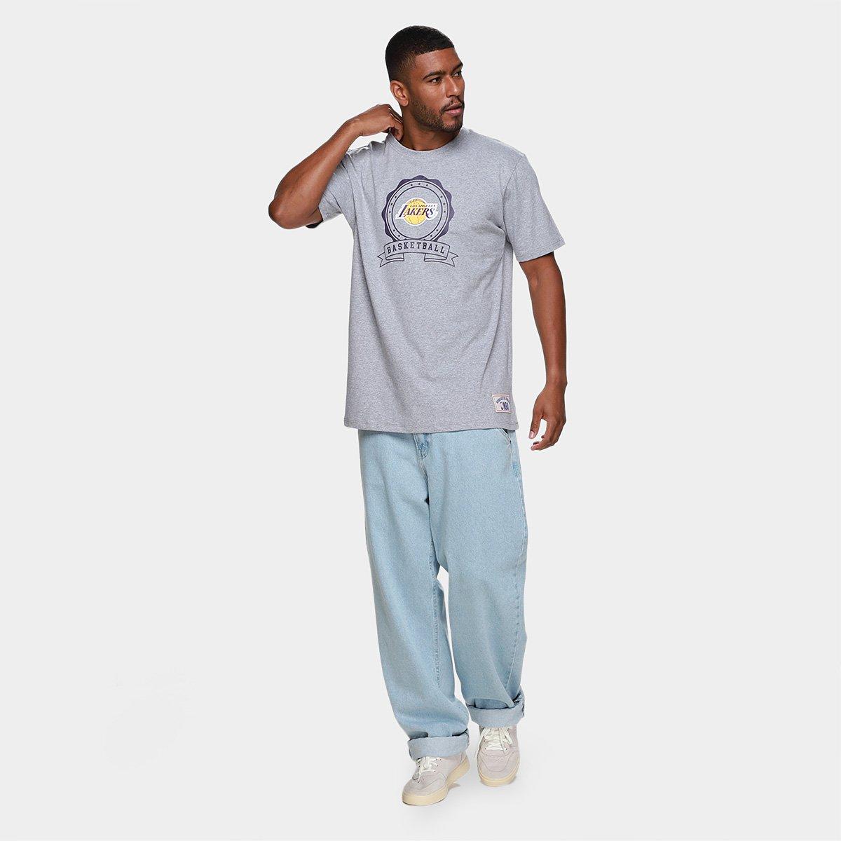 Camiseta NBA Los Angeles Lakers Lakers Medal Masculina - 5
