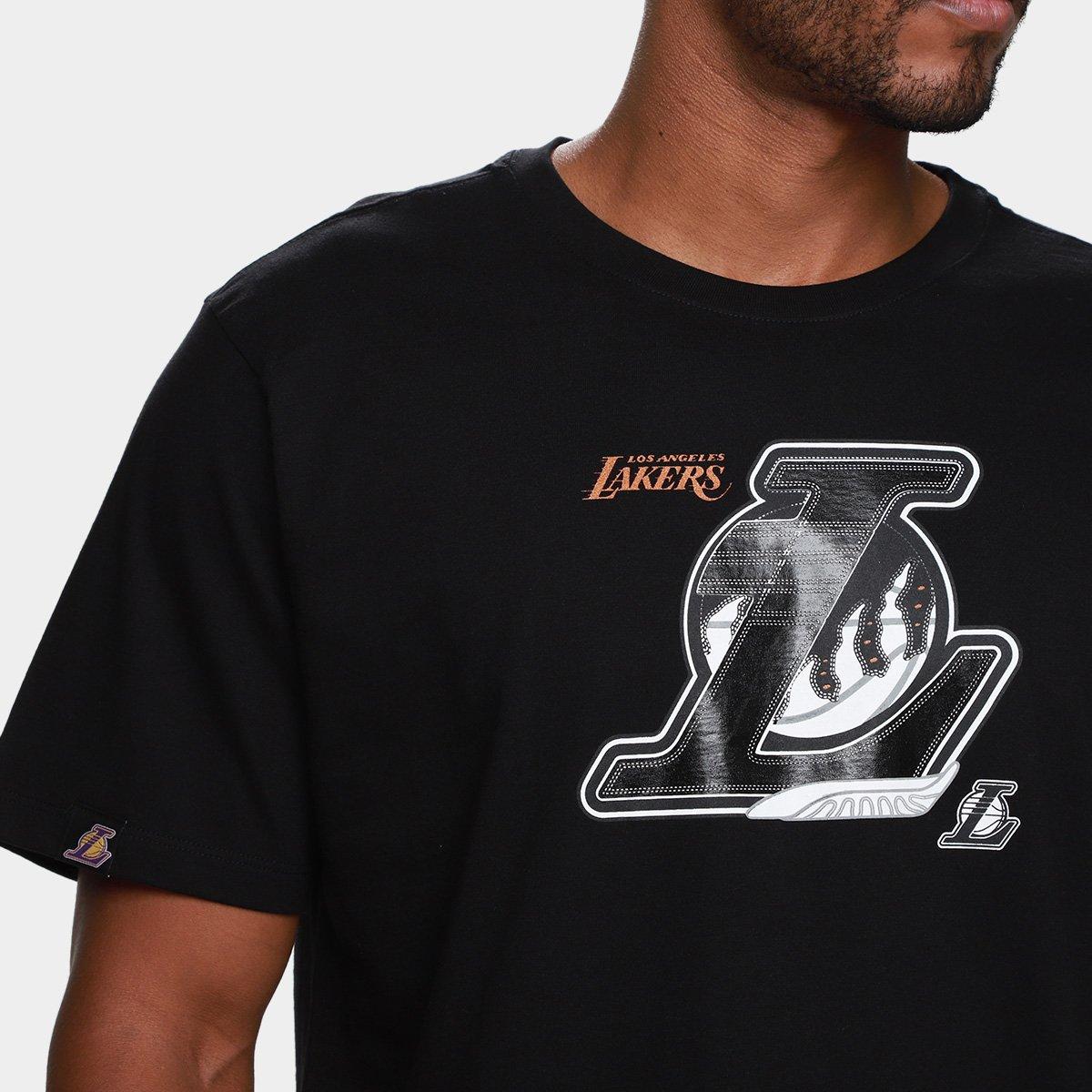Camiseta NBA Los Angeles  Lakers Sneaker Masculina - 3