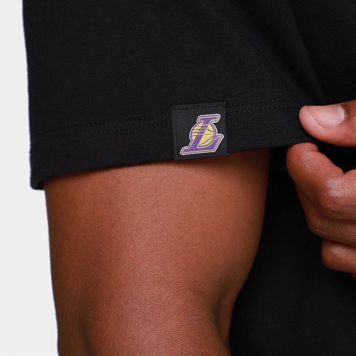 Camiseta NBA Los Angeles  Lakers Sneaker Masculina - 4