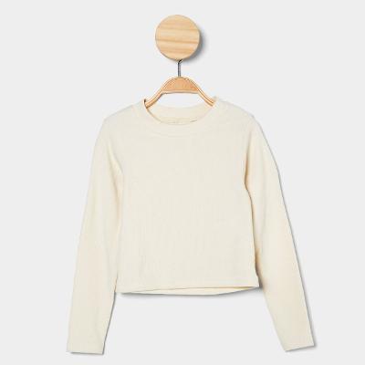 Blusa Infantil Manga Longa Hering Casual Menina