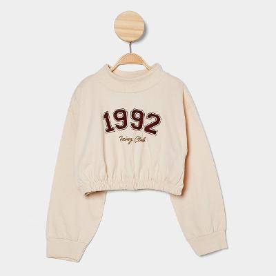 Blusa Infantil Manga Longa Hering Casual Menina