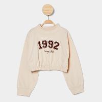 Blusa Infantil Manga Longa Hering Casual Menina - 1