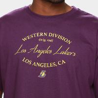 Camiseta NBA Los Angeles Lakers Seal Masculina - 3