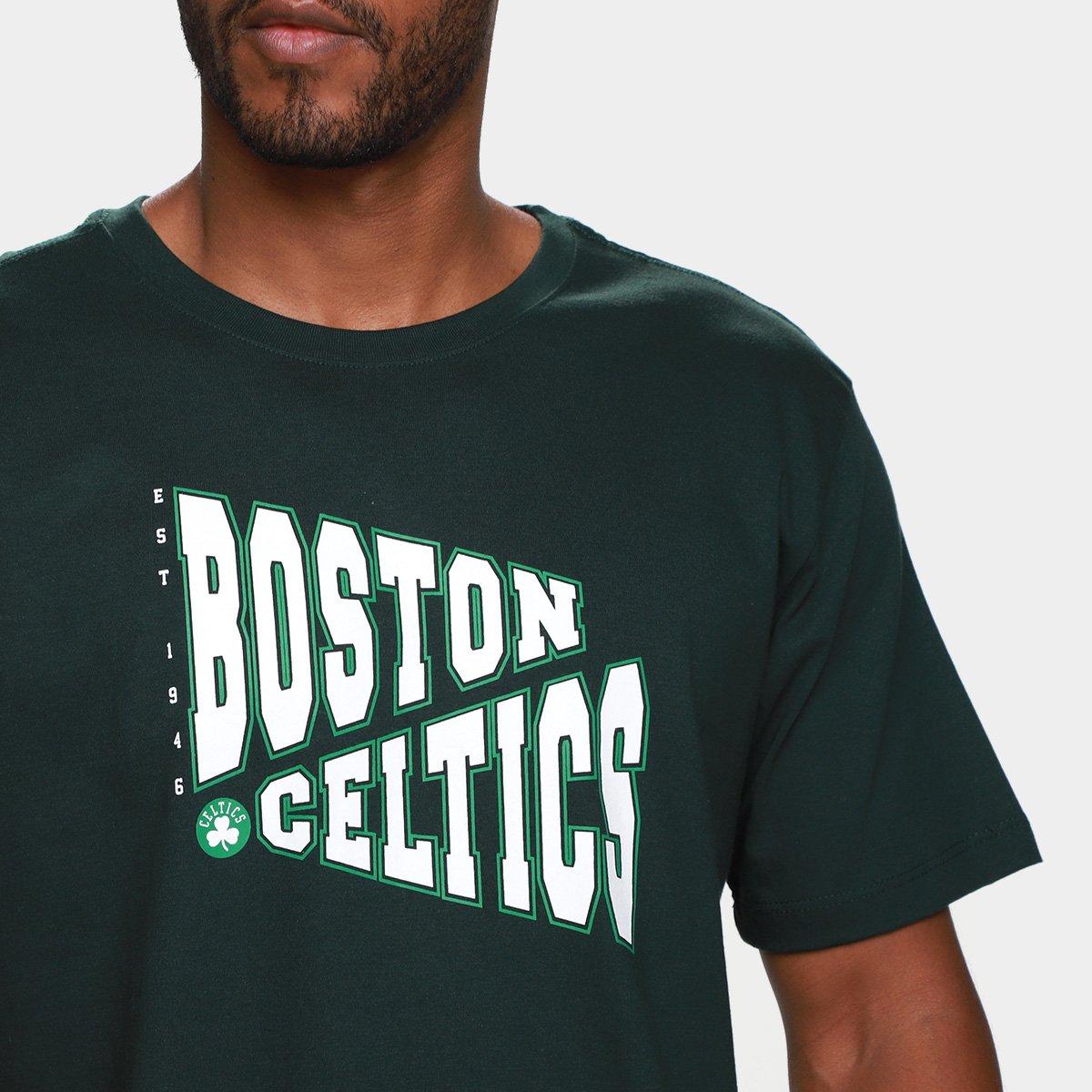 Camiseta NBA Boston Celtics Angles Masculina - 3