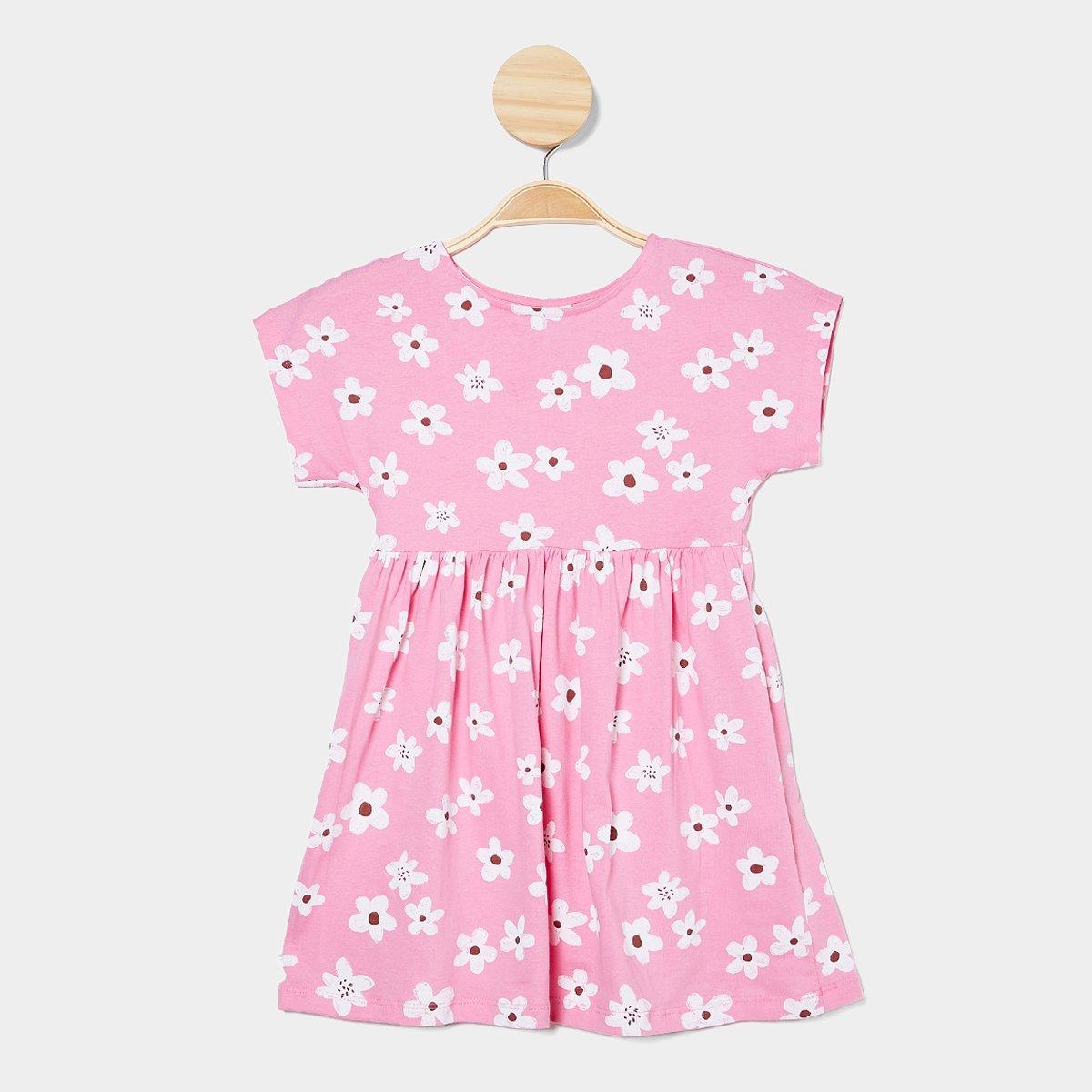Vestido Infantil Hering Casual Menina - 1