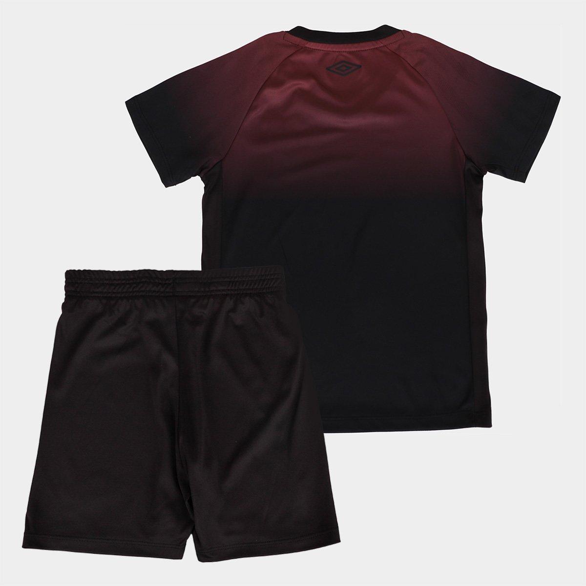 Kit Camisa Infantil Athlético Paranaense III 25/26 s/n Torcedor Umbro - 2