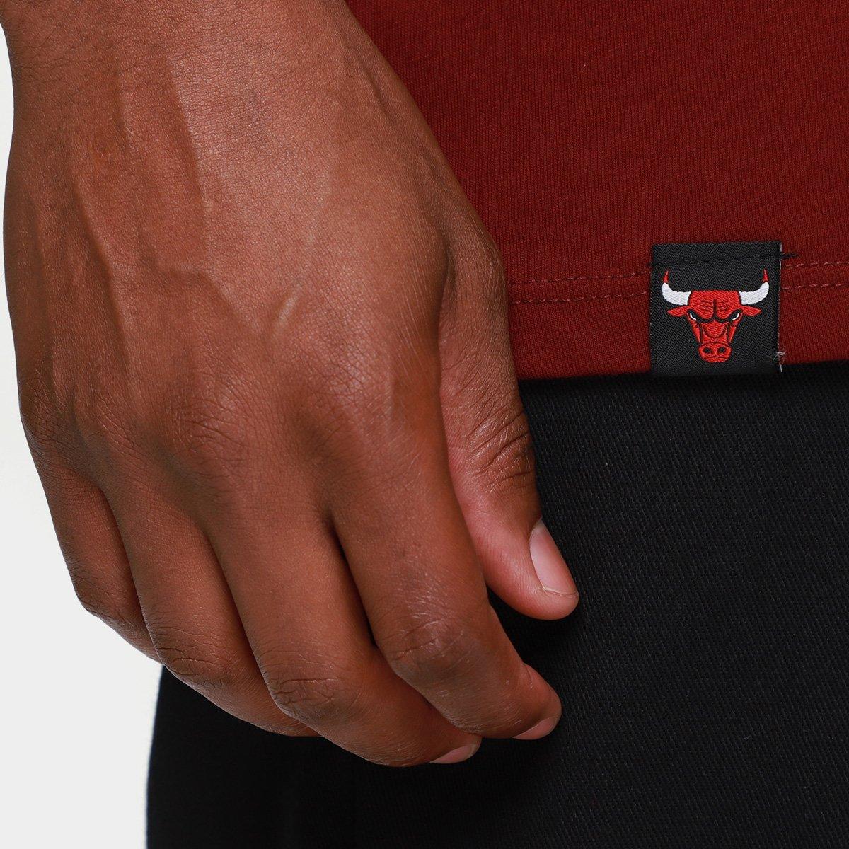 Camiseta NBA Chicago Bulls Oldstyle Masculina - 5