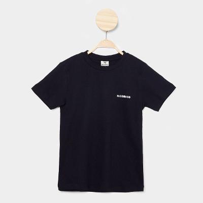 Camiseta Infantil Nicoboco Básica Menino