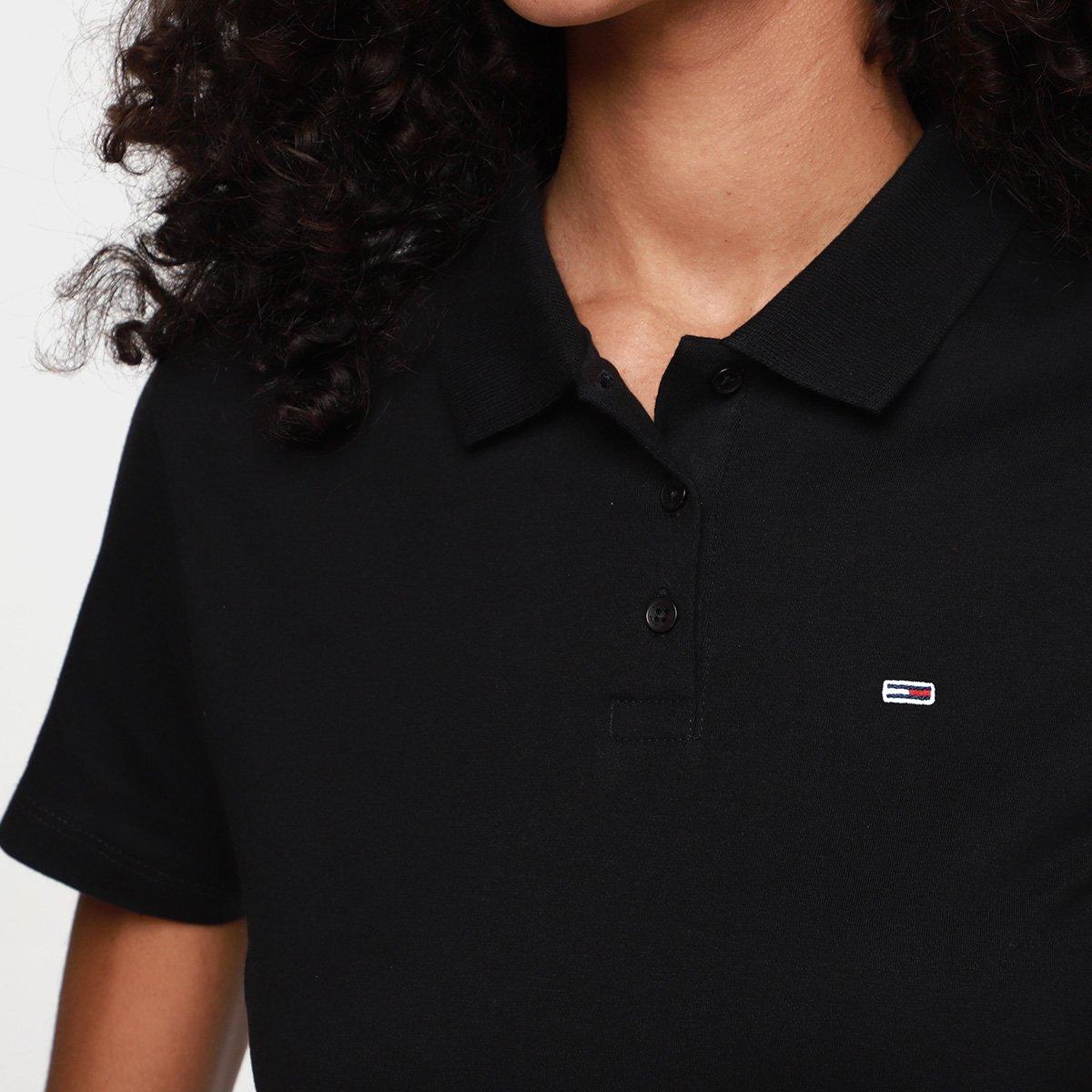 Camisa Polo Tommy Jeans Slim Essential Feminina - 3