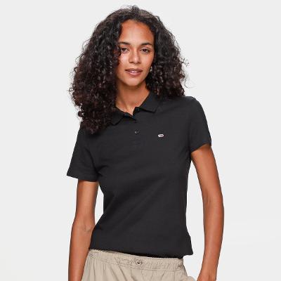 Camisa Polo Tommy Jeans Slim Essential Feminina