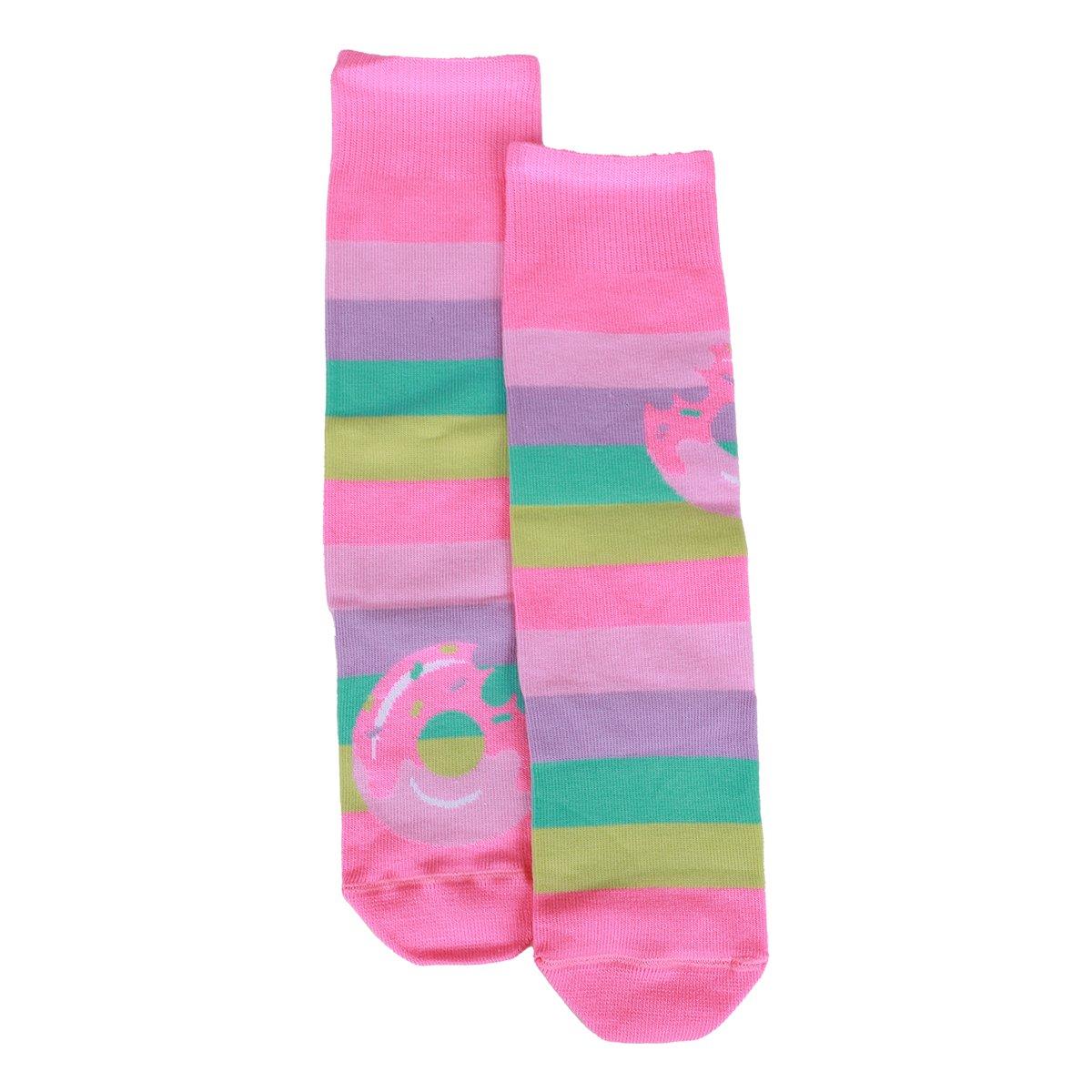 Meia Infantil Puket 3/4 Estampada Menina - 2