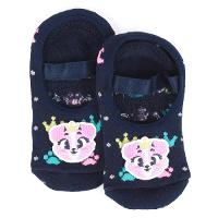 Meia Infantil Puket Sapatilha Boneca Com Aplique Menina - 1